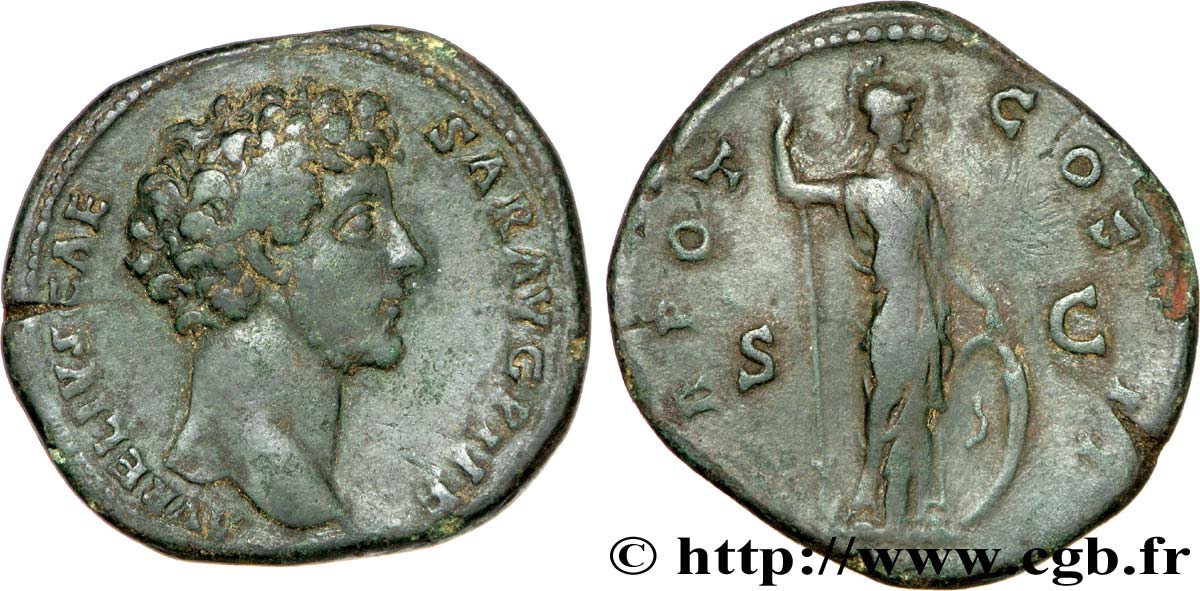 MARC AURÈLE Sesterce TB+