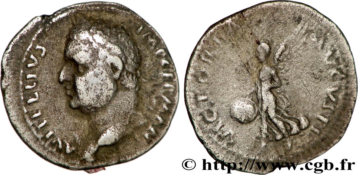 VITELLIUS Denier TB+