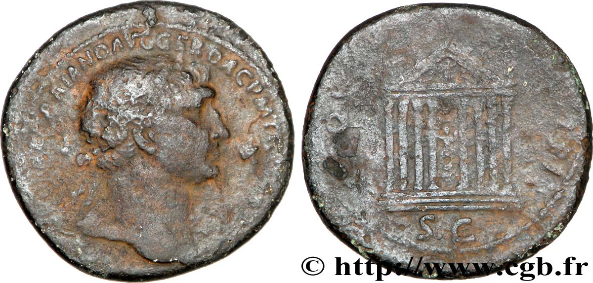 TRAJAN Sesterce TB
