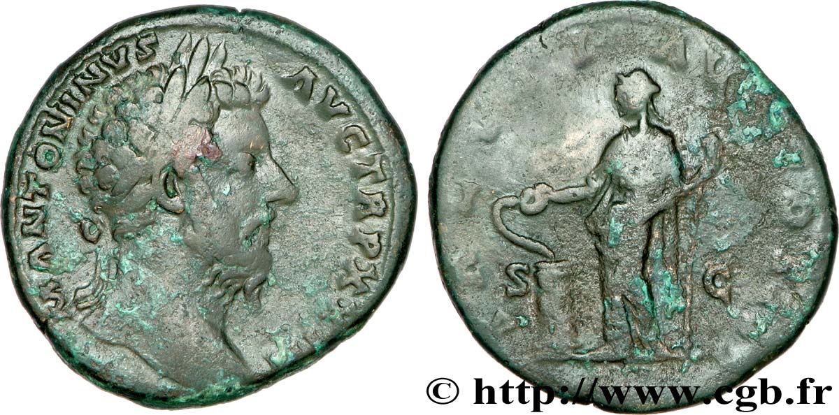 MARC AURÈLE Sesterce TB+