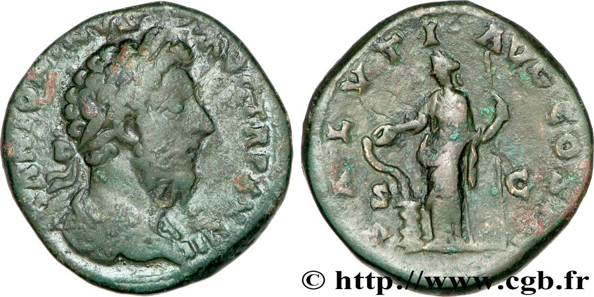 MARC AURÈLE Sesterce TB