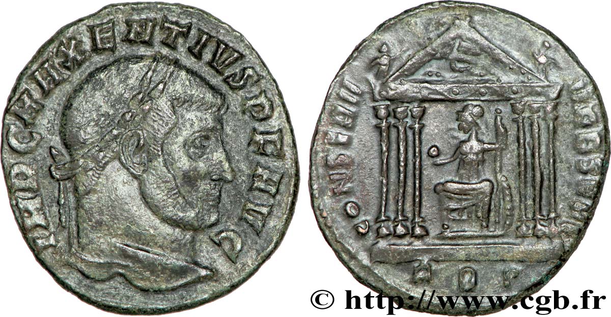 MAXENCE Follis ou nummus TTB