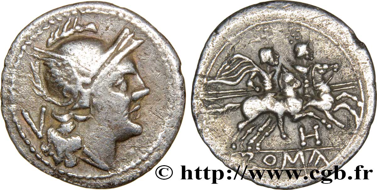RÉPUBLIQUE ROMAINE - ANONYMES Quinaire TTB