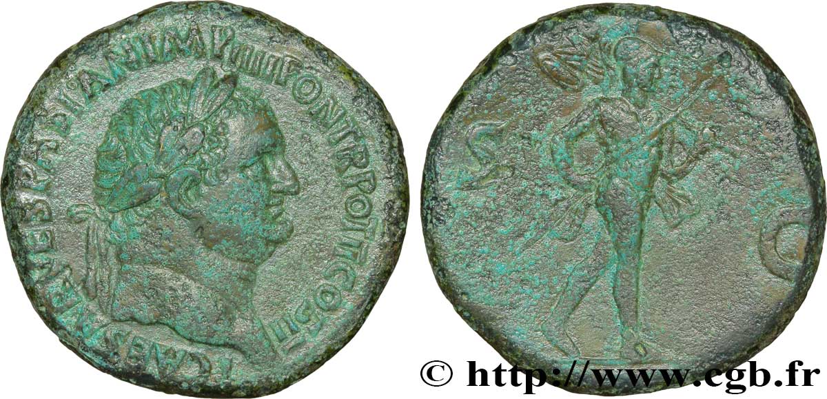 TITUS Sesterce TTB+/TTB