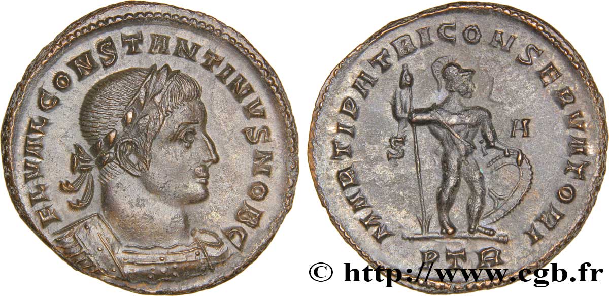 CONSTANTIN Ier LE GRAND Follis ou nummus SPL/SUP