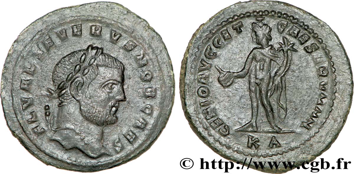 SÉVÈRE II Follis ou nummus SUP