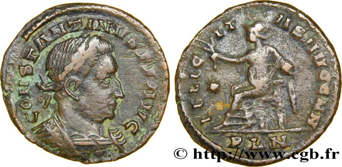 CONSTANTIN Ier LE GRAND Follis ou nummus TTB