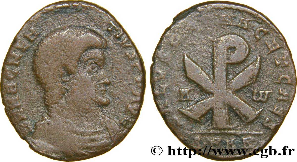 MAGNENCE Double maiorina, (MB, Æ 2) TB+