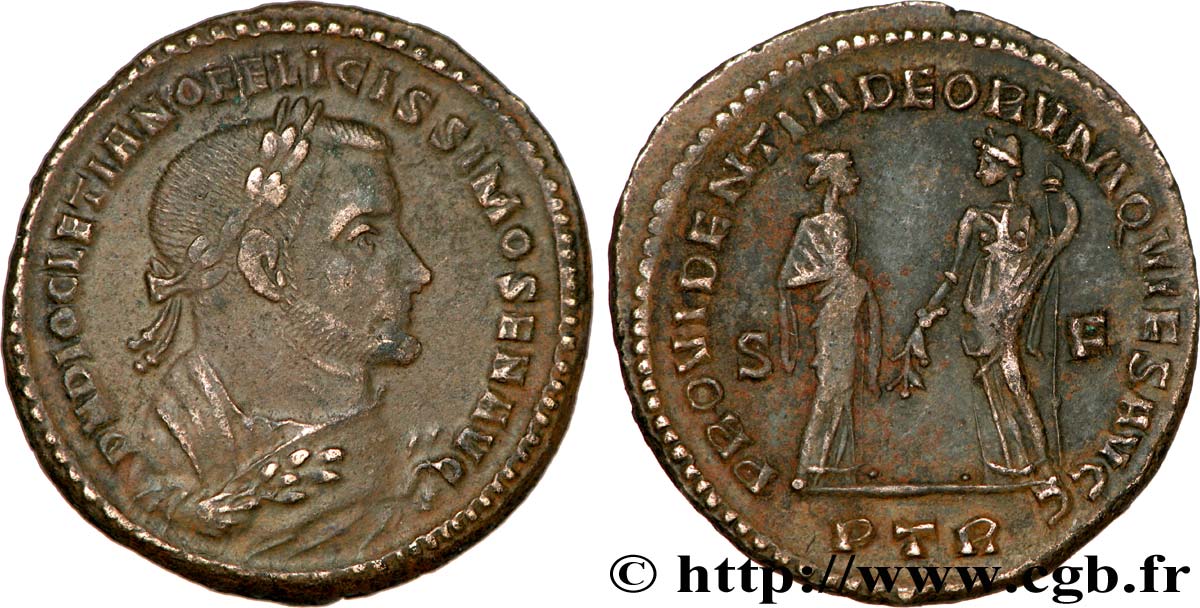DIOCLÉTIEN Follis ou nummus TTB+