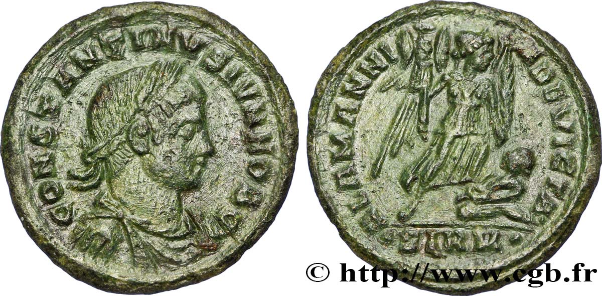 CONSTANTIN II Centenionalis ou Nummus TTB+