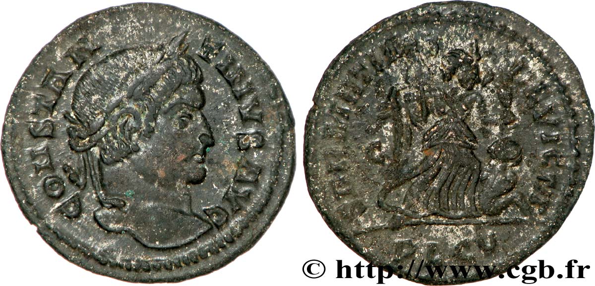 CONSTANTIN Ier LE GRAND Centenionalis ou nummus SPL