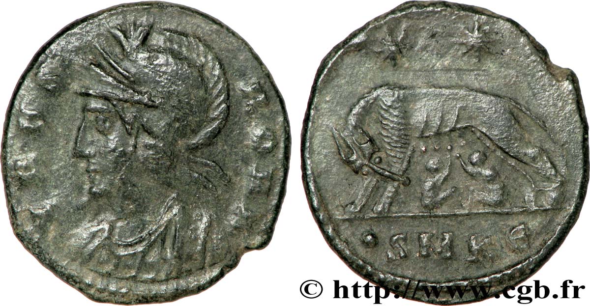 ROME Centenionalis ou nummus TTB+