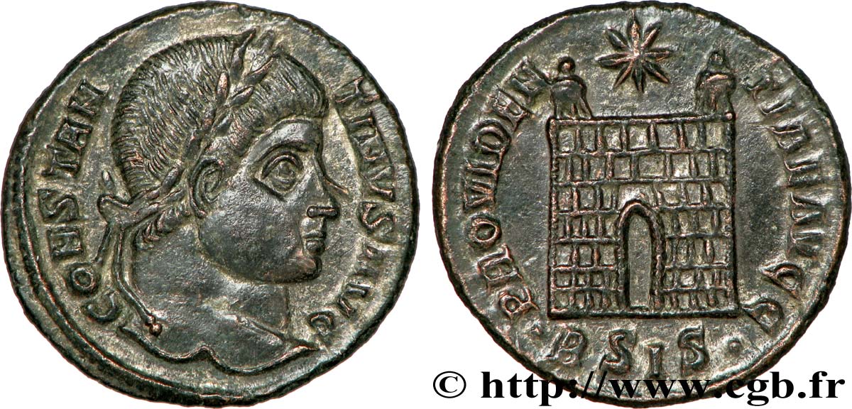 CONSTANTIN Ier LE GRAND Centenionalis ou nummus SPL