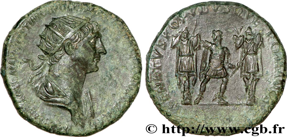 TRAJAN Dupondius TTB+