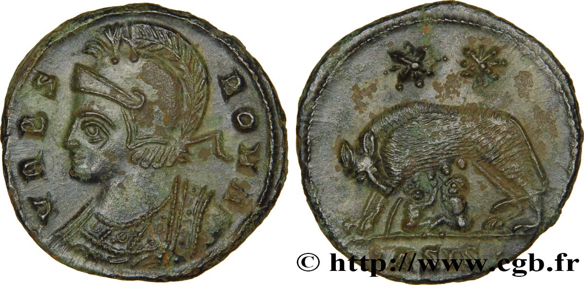ROME Centenionalis ou nummus TTB+