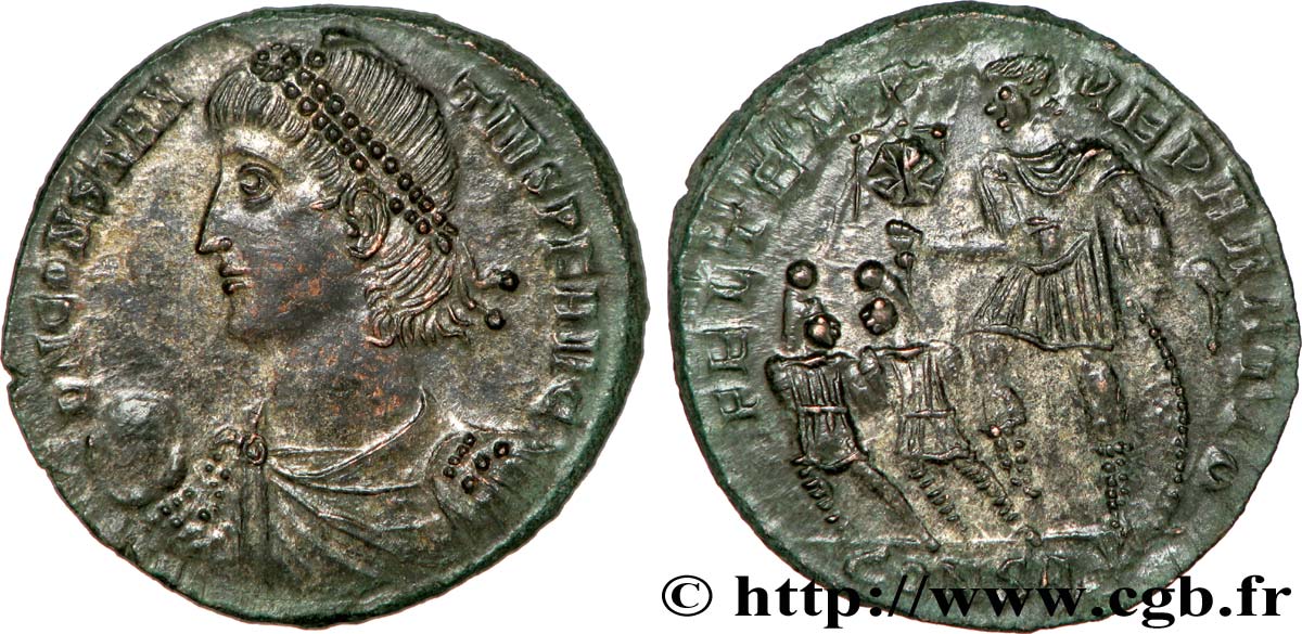 CONSTANCE II Maiorina, (MB, Æ 2) SPL