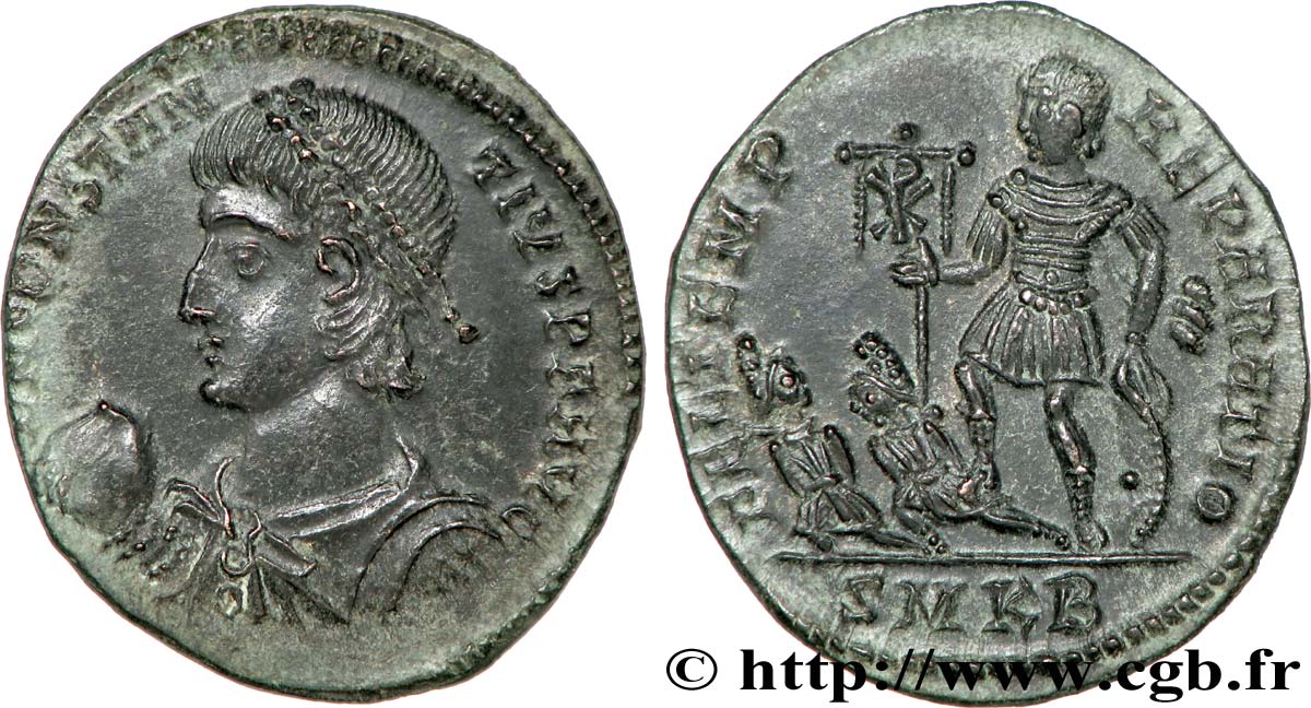 CONSTANCE II Maiorina, (MB, Æ 2) SPL