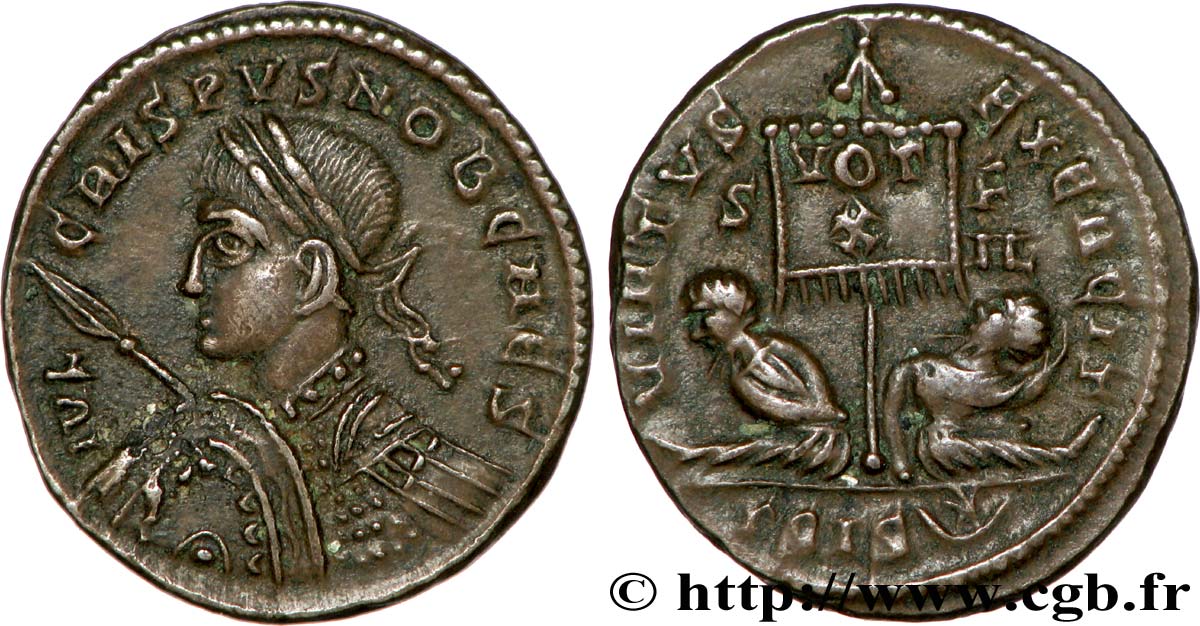 CRISPUS Centenionalis ou nummus SUP