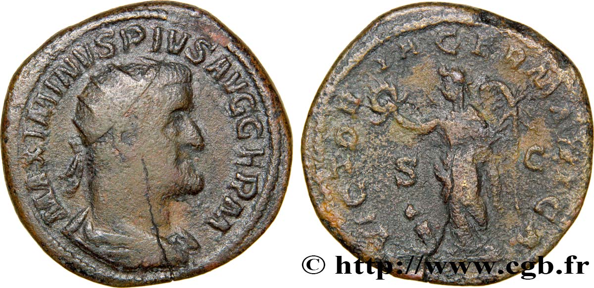MAXIMINUS I THRAX Dupondius fSS
