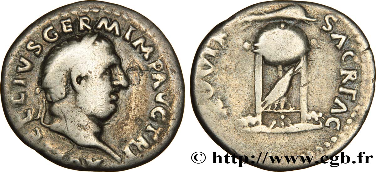 VITELLIUS Denier TB