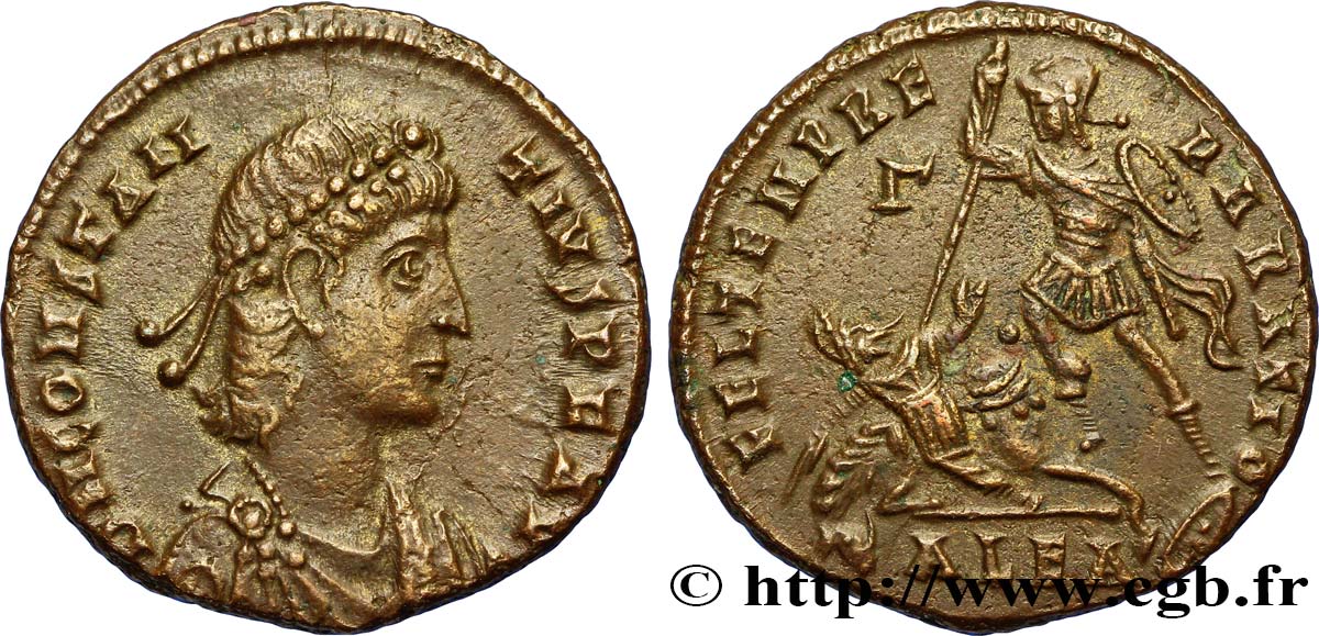 CONSTANCE II Maiorina, (MB, Æ 2) SUP