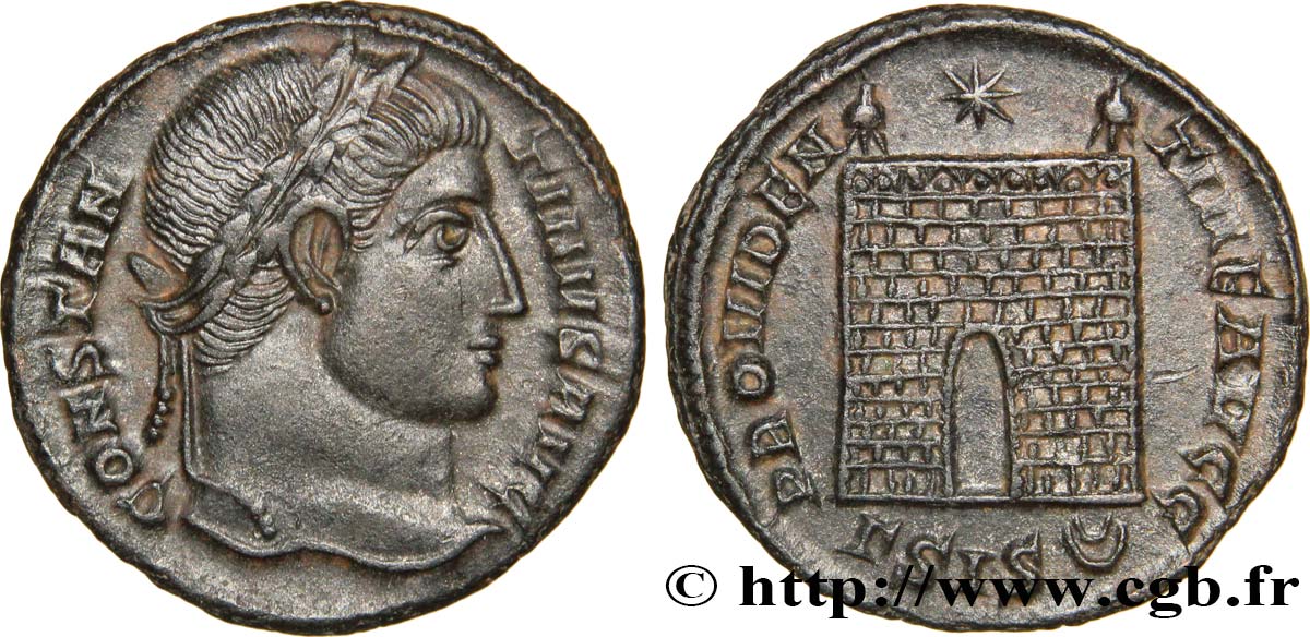 CONSTANTINE I THE GREAT Centenionalis ou nummus AU