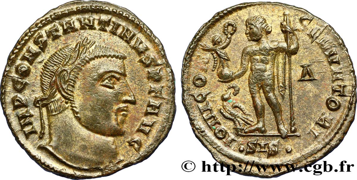 CONSTANTIN Ier LE GRAND Follis ou nummus SPL