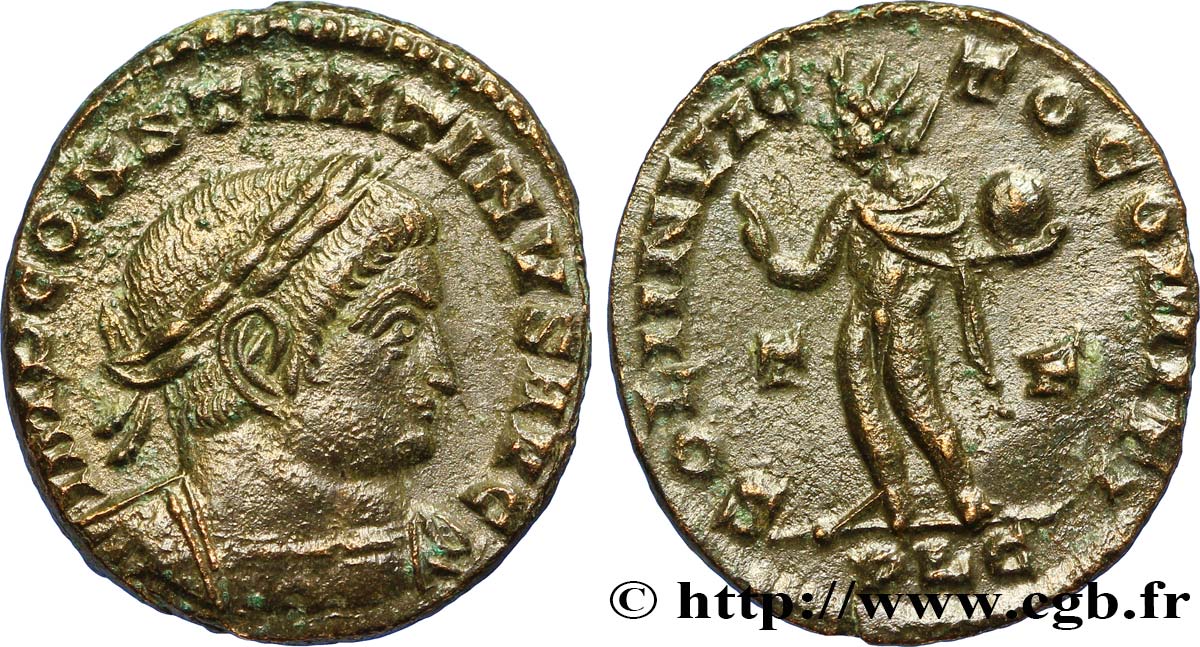 CONSTANTINE I THE GREAT Follis ou nummus MS