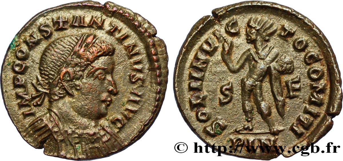 COSTANTINO I IL GRANDE Follis ou nummus MS