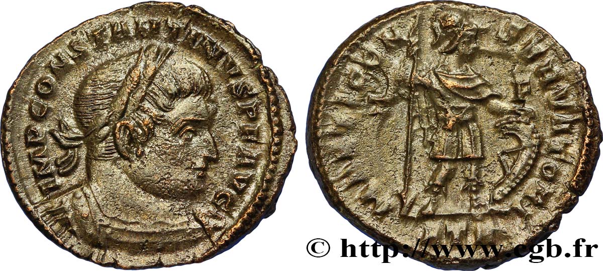 CONSTANTINE I THE GREAT Follis ou nummus AU