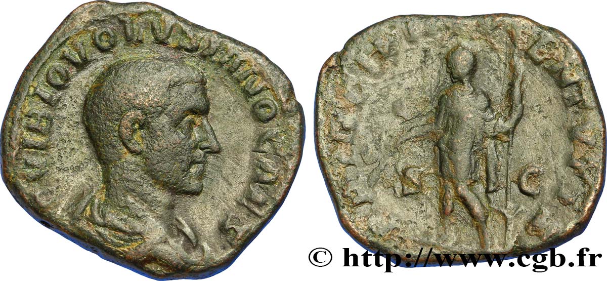 VOLUSIEN Sesterce TB+