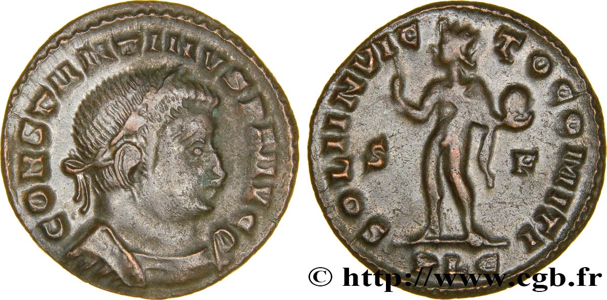 CONSTANTINUS I DER GROßE Follis ou nummus fST