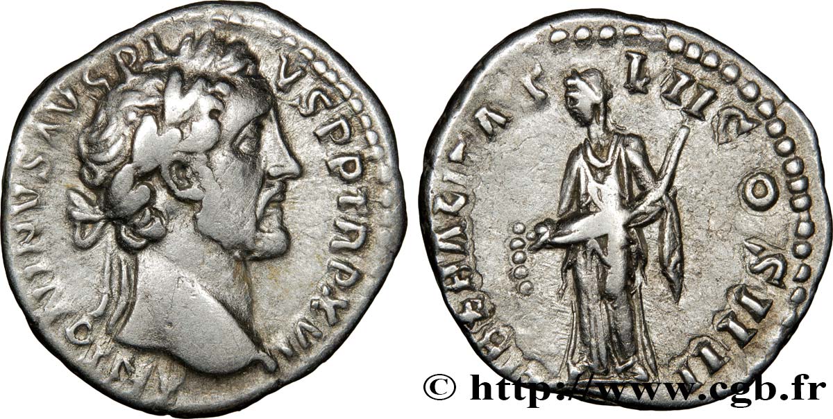 ANTONINUS PIUS Denier SS