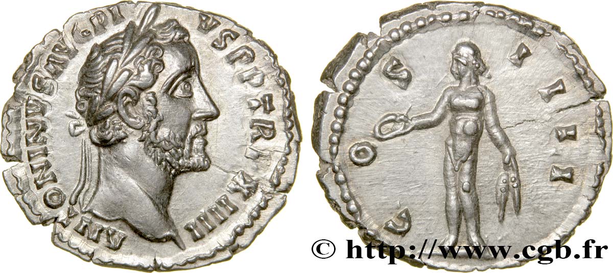 ANTONINO PIO Denier MS
