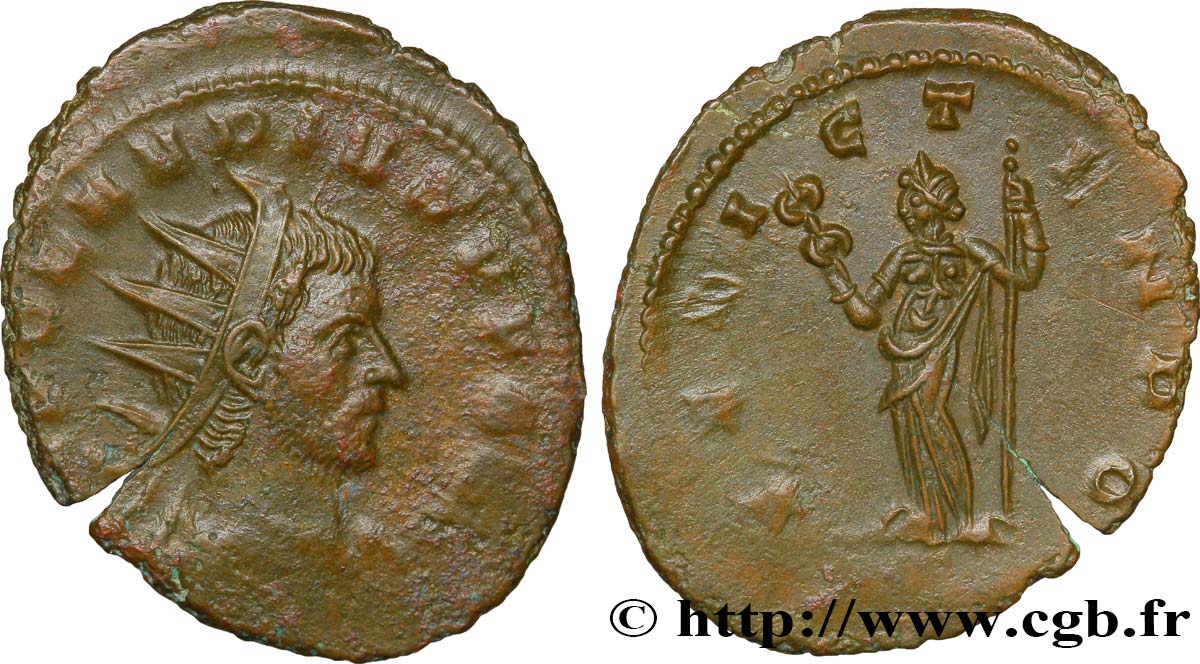 CLAUDIUS II GOTHICUS Antoninien SS/VZ