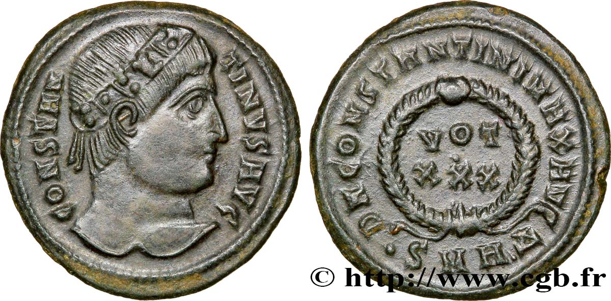 CONSTANTIN Ier LE GRAND Centenionalis ou nummus SPL+