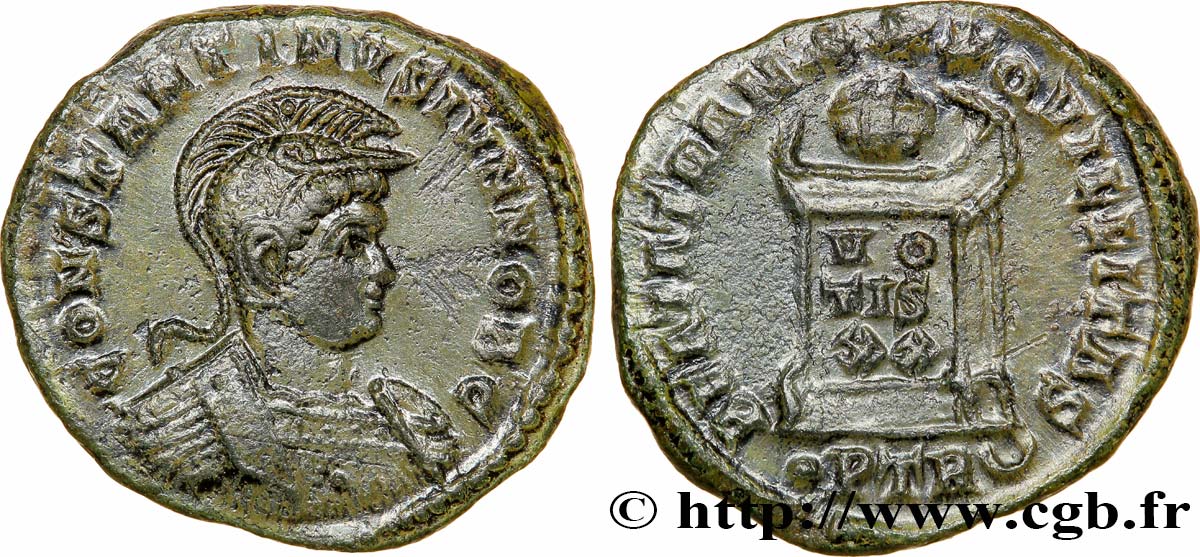 CONSTANTINE II Centenionalis ou nummus AU