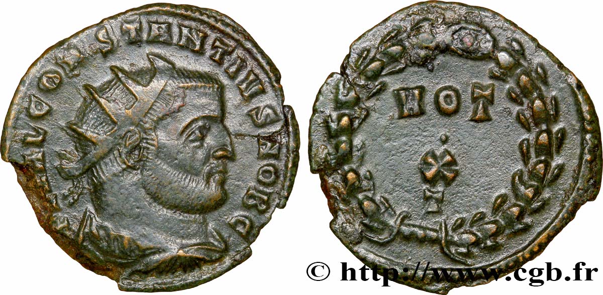 CONSTANCE Ier CHLORE Pseudo ou néo-aurelianus TTB+