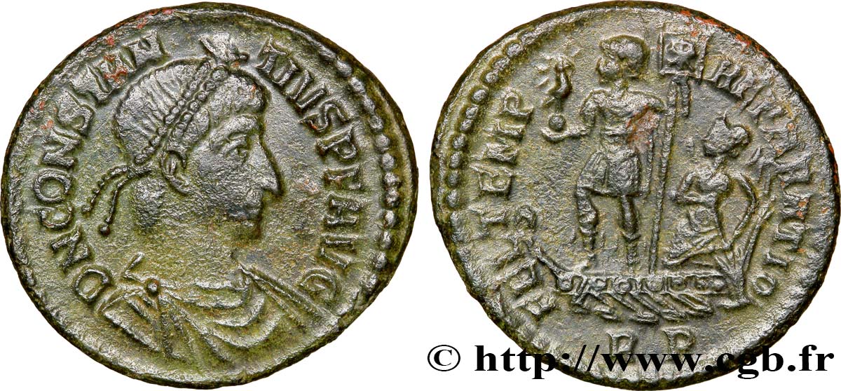 CONSTANTIUS II Maiorina, (MB, Æ 2) AU