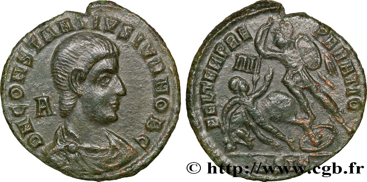 CONSTANTIUS GALLUS Maiorina, (MB, Æ 2) AU