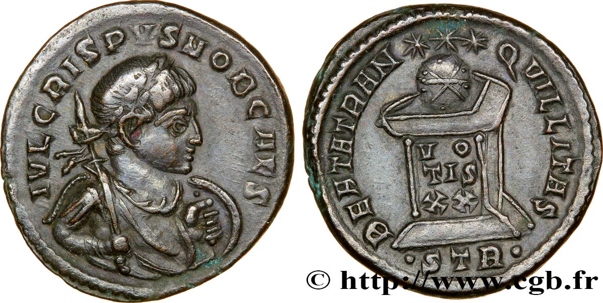 CRISPUS Centenionalis ou nummus SUP