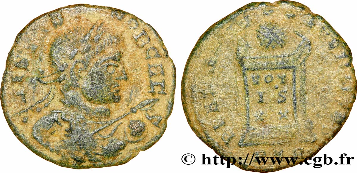 CRISPUS Centenionalis ou nummus TB+