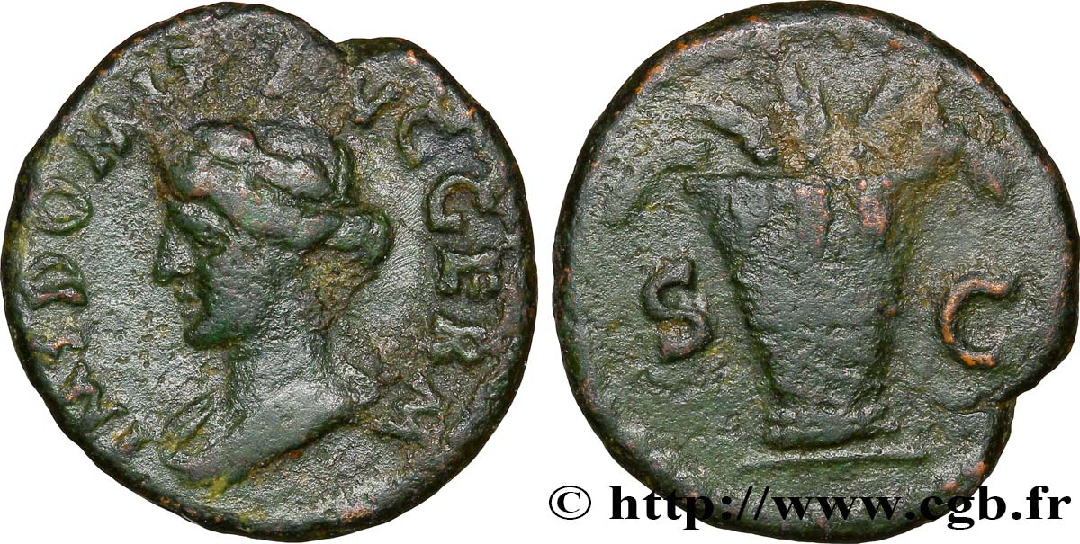 DOMITIA  Quadrans TB+