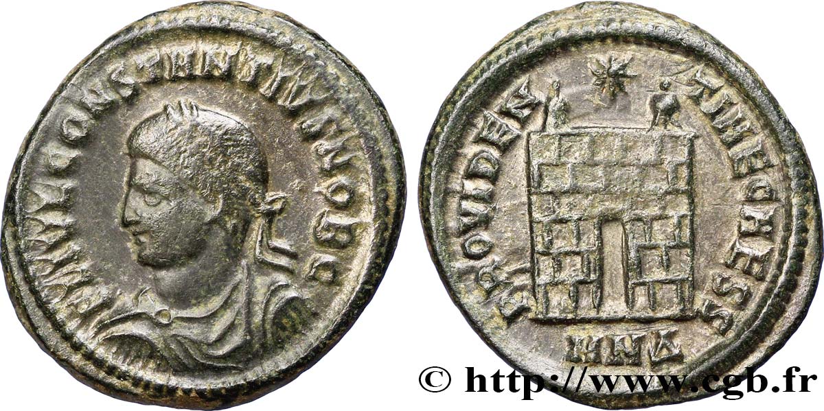 CONSTANTIUS II Centenionalis ou nummus XF/AU