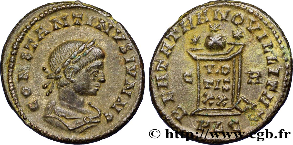 CONSTANTINE II Centenionalis ou nummus AU