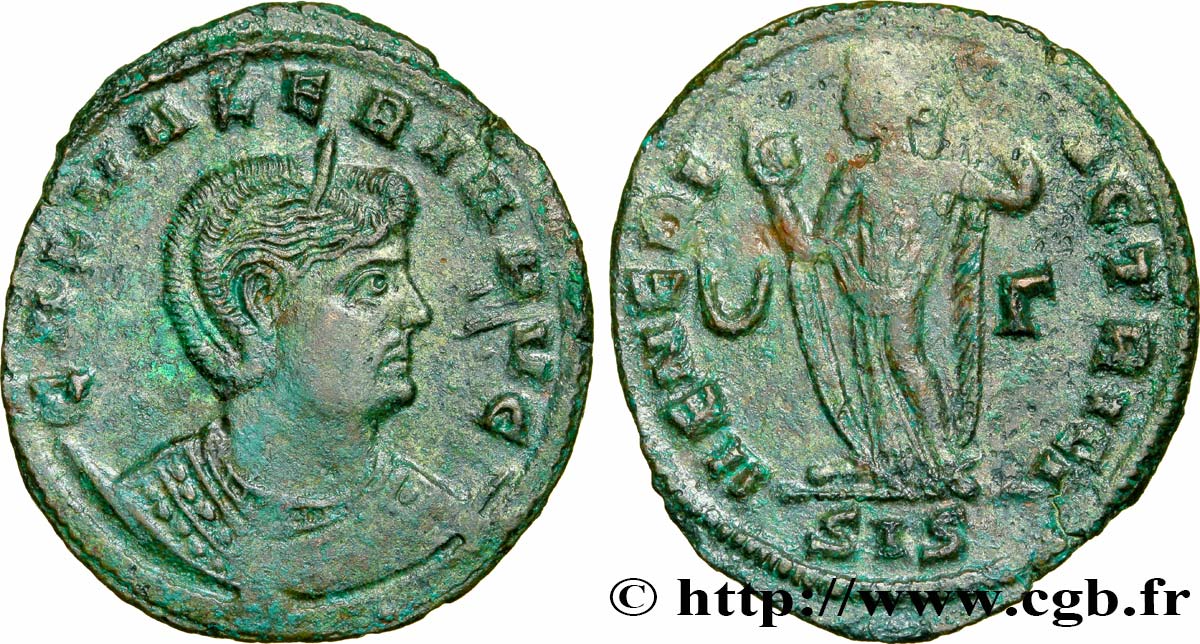 GALERIA VALERIA Follis ou nummus SPL