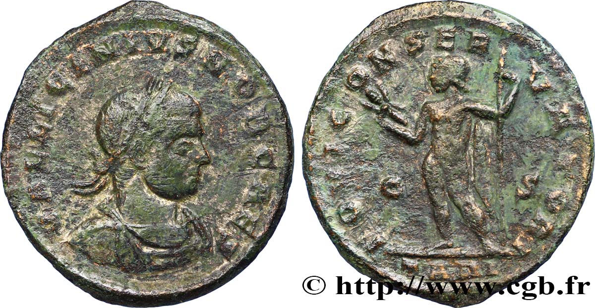 LICINIO II HIJO Follis ou nummus MBC
