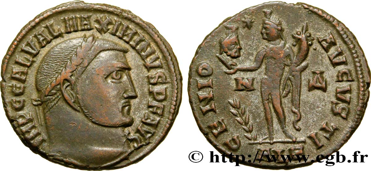 MAXIMIN II DAIA Follis ou nummus TTB+