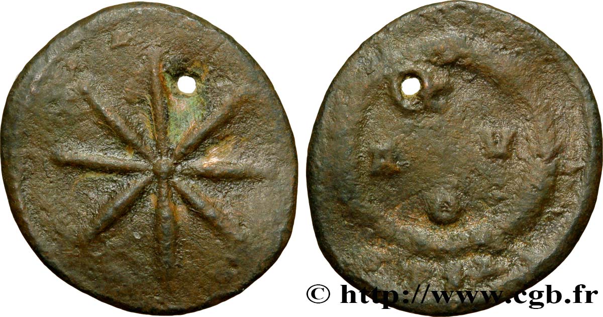 ANONIMO Nummus ou tessère MB