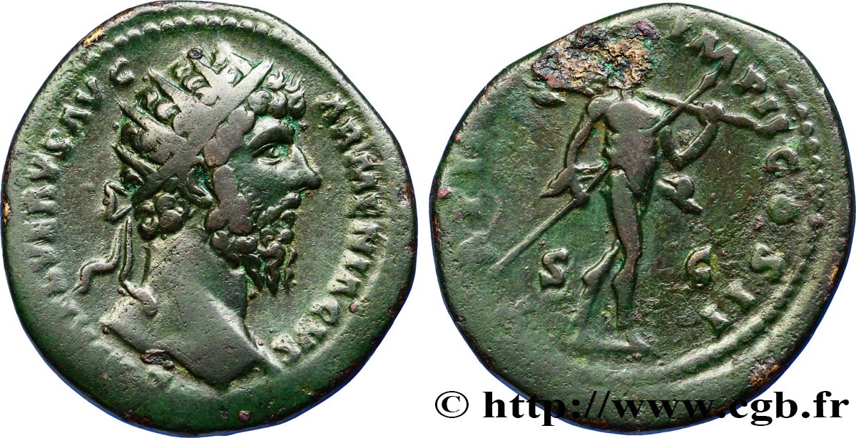 LUCIUS VÉRUS Dupondius TB+
